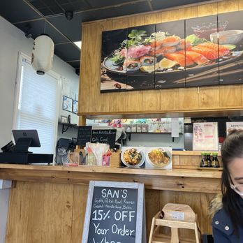 San’s - Counter - Ramen Near Me - Wyomissing, Pennsylvania