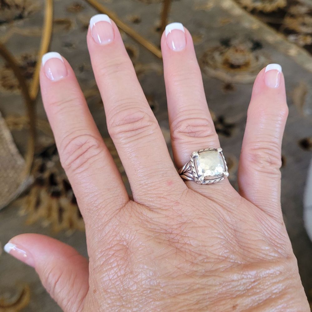 Gel french manicure Gel french manicure