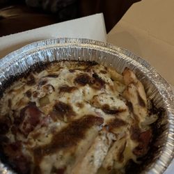 Domino's Pizza - Chicken carbonara and sausage pasta