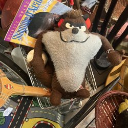 Retro Rejuvenation - Tasmanian devil stuffie. Only $8!