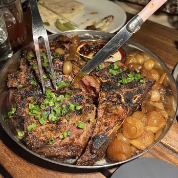 Laser Wolf - Dry Aged T-Bone - Middle Eastern Near Me - Brooklyn, New York