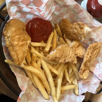 Rusty Tractor Family Restaurant - Kids chicken tenders with fries - American Near Me - Elma, Washington Rusty Tractor Family Restaurant - Kids chicken tenders with fries - American Near Me - Elma, Washington