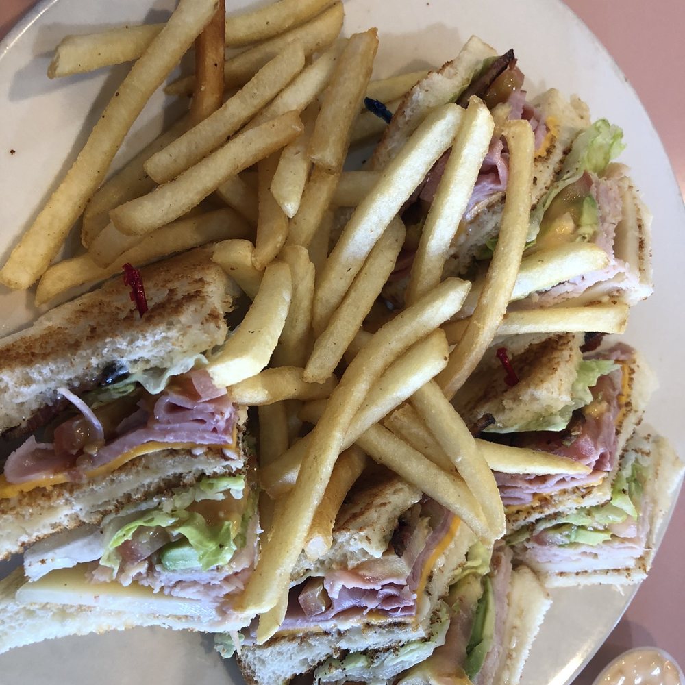 Peggy Sue's - Club sandwich with frys - Diners Near Me - Mesquite, Nevada Peggy Sue's - Club sandwich with frys - Diners Near Me - Mesquite, Nevada