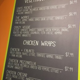 Vegan options. No cheese please