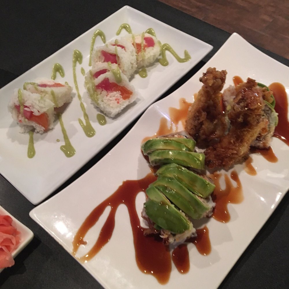 Ahoyama Restaurant - Wasabi roll (white one) & new ninja roll. Loved both. - Sushi Bars Near Me - Hurst, Texas