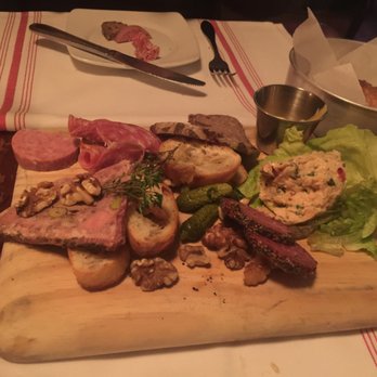 Caprice Bistro - Maybe the very best Charcuterie Board we've had! - French Near Me - Wilmington, North Carolina