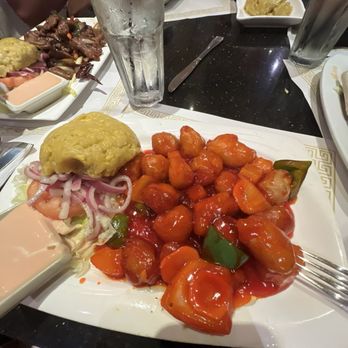 Tayzan - Sweet and sour chicken with mofongo - Sushi Bars Near Me - San Juan, Puerto Rico