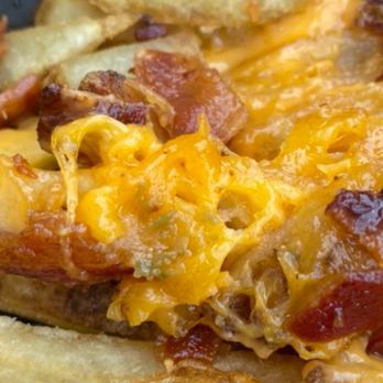 Wendy's - a plate of french fries with cheese and bacon - Fast Food Near Me - Brooklyn, New York Wendy's - a plate of french fries with cheese and bacon - Fast Food Near Me - Brooklyn, New York