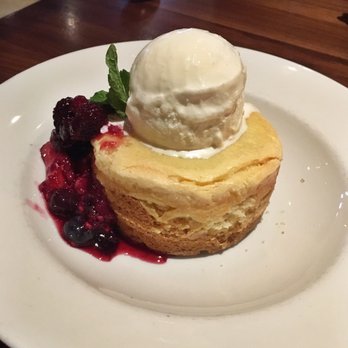 Nick's Manhattan Beach - The amazing and worth every calorie, Butter Cake! w/vanilla ice cream and berry compote. - American Near Me - Manhattan Beach, California Nick's Manhattan Beach - The amazing and worth every calorie, Butter Cake! w/vanilla ice cream and berry compote. - American Near Me - Manhattan Beach, California