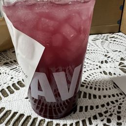 Blueberry lavender drink
