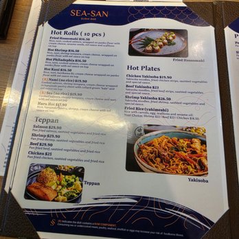 Sea-San Sushi Bar - A la carte menu 5 - Sushi Bars Near Me - Orlando, Florida Sea-San Sushi Bar - A la carte menu 5 - Sushi Bars Near Me - Orlando, Florida
