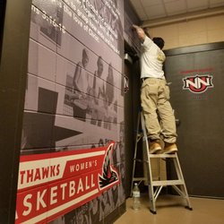 Advanced Sign - Sign installation - Wall mural