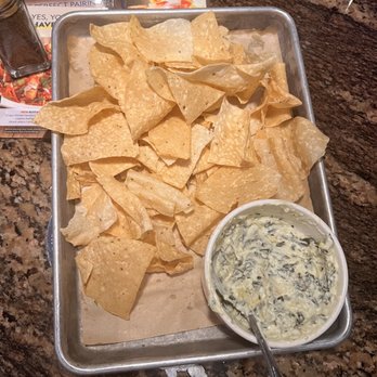 BJ's Restaurant & Brewhouse - Spinach And Artichoke Dip - New American Near Me - Houston, Texas