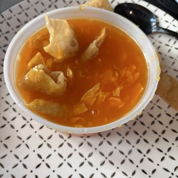 Red Fortune - Egg Drop Soup with crisps - Chinese Near Me - Bonner Springs, Kansas Red Fortune - Egg Drop Soup with crisps - Chinese Near Me - Bonner Springs, Kansas