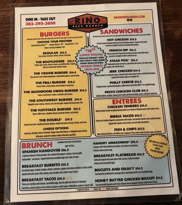 Menu photo 3 RiNo Beer Garden Denver, CO Menu photo 3 RiNo Beer Garden Denver, CO