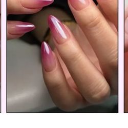 T & C Nails - This is what I showed that I wanted that is not what I got never go to this place