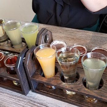 HELLUVA Brewing Company - Beer flight x2 and Mimosa flight x2. - Brewpubs Near Me - Chandler, Arizona