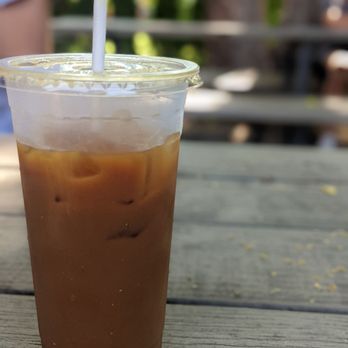 Quills Coffee  - Cold Brew + Oat Milk + Sugar Free Vanilla Syrup - Coffee Roasteries Near Me - Louisville, Kentucky