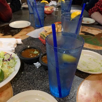 Rancho Grande - a table full of food and drinks - Mexican Near Me - Conroe, Texas
