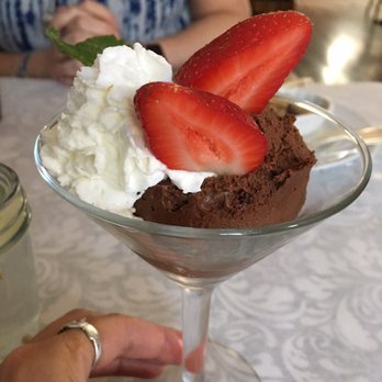 Stone Row Pub & Eatery - Decadent and delicious chocolate mousse! Real Mousse and all items are homemade on premise. - New American Near Me - Jim Thorpe, Pennsylvania