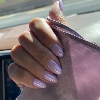Hollywood Nails - Don was on vacation so his wife did my nails. I wanted to match my matron of honor dress for my best friends wedding. - Nail Salons Near Me - Henderson, Nevada