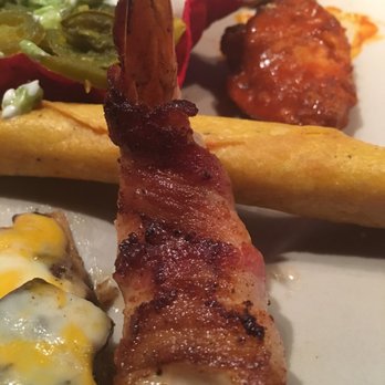 Johnny Tamales - Pasadena - The bacon wrapped shrimp- large, perfect!! - Mexican Near Me - Pasadena, Texas Johnny Tamales - Pasadena - The bacon wrapped shrimp- large, perfect!! - Mexican Near Me - Pasadena, Texas