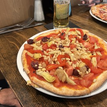 Gio Italian Grill - Veggie pie. No dairy- excellent - Italian Near Me - Macungie, Pennsylvania Gio Italian Grill - Veggie pie. No dairy- excellent - Italian Near Me - Macungie, Pennsylvania