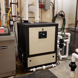 Commercial heater install