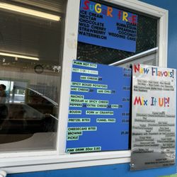 Buck's Snow-Wiz - Menu