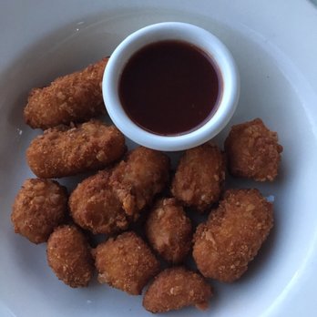 Upstream Brewing - Pretzel Encrusted Cheese Curds - Bars Near Me - Omaha, Nebraska Upstream Brewing - Pretzel Encrusted Cheese Curds - Bars Near Me - Omaha, Nebraska