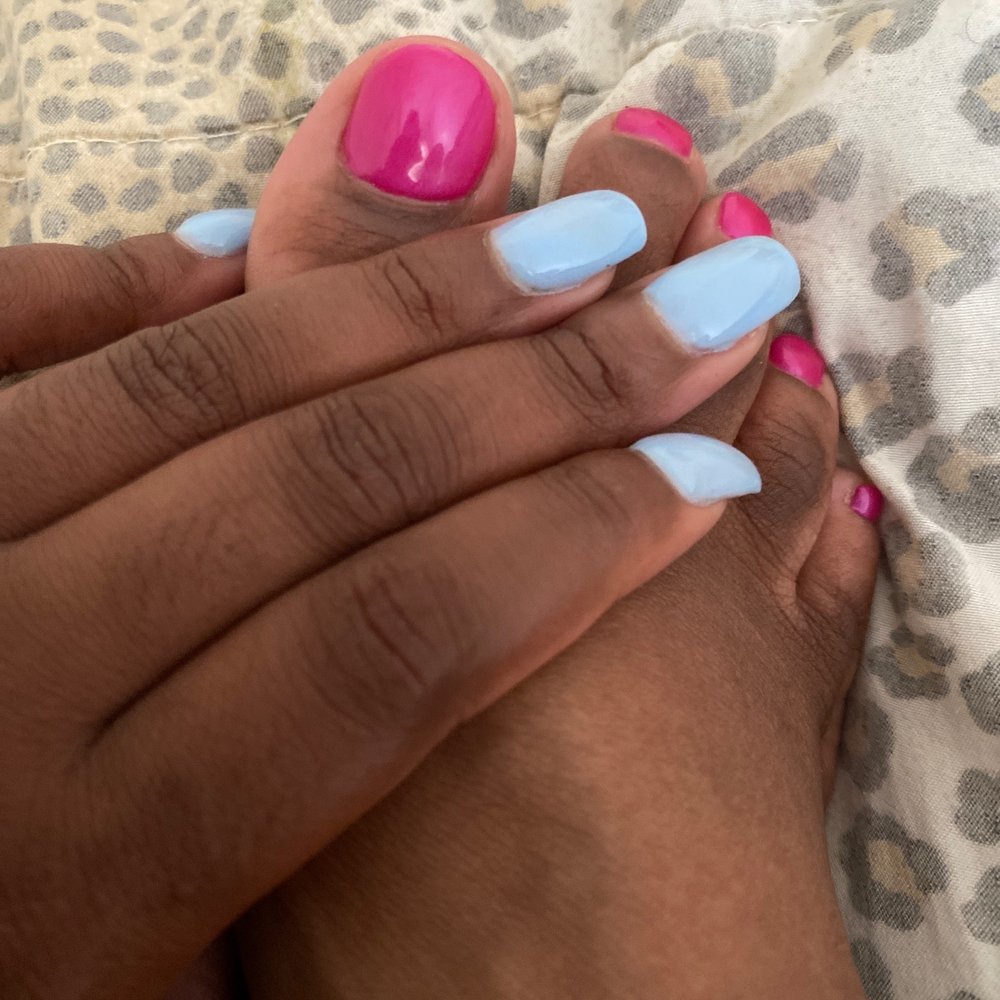 Nails and pedicure Nails and pedicure