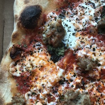 Knead Wine - Oregano, basil, and sausage. - Pizza Near Me - Middleburg, Virginia Knead Wine - Oregano, basil, and sausage. - Pizza Near Me - Middleburg, Virginia