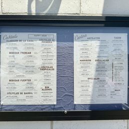 menu outside menu outside