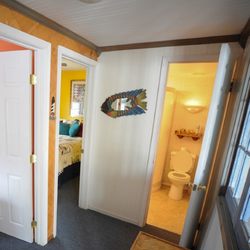 Dewey Beach Vacation - Apartment C Hall Leading To Bedrooms And Bath