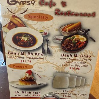 Gypsy Cafe - Coffee & Tea Near Me - Westminster, California