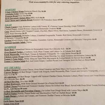 Tommy R's Catering - Menu - Caterers Near Me - Willowbrook, Illinois