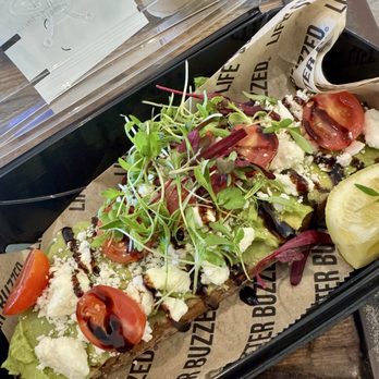 Better Buzz Coffee Mission Beach - Feta Avocado Toast - Coffee & Tea Near Me - San Diego, California