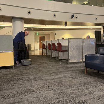 Delta Sky Club - Cubes lets you concentrate on work - Airport Lounges Near Me - Seattle, Washington Delta Sky Club - Cubes lets you concentrate on work - Airport Lounges Near Me - Seattle, Washington