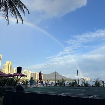 Aha’aina Luau - Rainbow view of the beach - Performing Arts Near Me - Honolulu, Hawaii