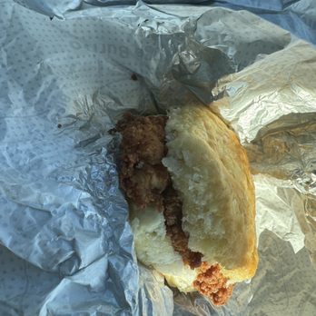 Chick-fil-A - Looks good chicken biscuit - Fast Food Near Me - Charlotte, North Carolina