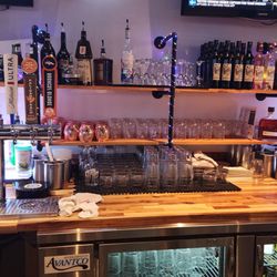 Papa’s Public House - Back bar