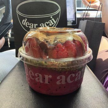 Dear Acai - Virgina was so sweet to help us and Andrew made this visit very welcoming! 10/10 come here so many flavors and portions are huge. - Acai Bowls Near Me - Garden Grove, California Dear Acai - Virgina was so sweet to help us and Andrew made this visit very welcoming! 10/10 come here so many flavors and portions are huge. - Acai Bowls Near Me - Garden Grove, California