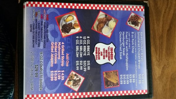 Menu photo 3 Jo's Burgers Anadarko, OK