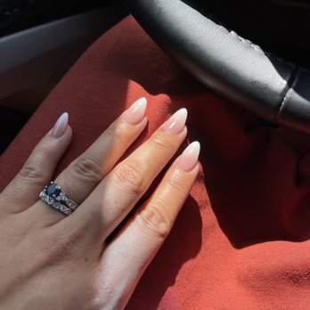 Beautique Nail & Brow Spa - Pink Ombré Almond Nails - Nail Salons Near Me - Carson, California Beautique Nail & Brow Spa - Pink Ombré Almond Nails - Nail Salons Near Me - Carson, California
