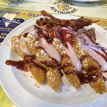 The Dor-Stop Restaurant - Raspberry French Toast - Breakfast & Brunch Near Me - Pittsburgh, Pennsylvania The Dor-Stop Restaurant - Raspberry French Toast - Breakfast & Brunch Near Me - Pittsburgh, Pennsylvania