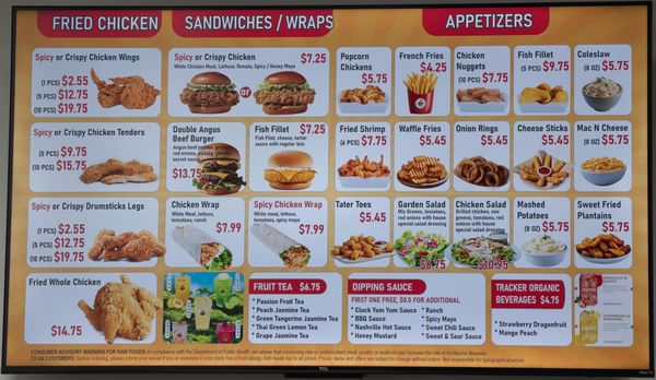 Menu photo 1 Cluck & Crispy Chicken Fitchburg, MA Menu photo 1 Cluck & Crispy Chicken Fitchburg, MA