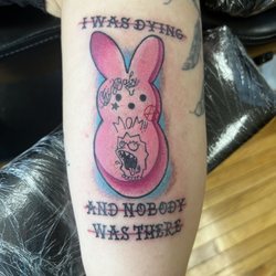 Clockwork Tattoo & Art Gallery - Custom lil peep memorial tattoo