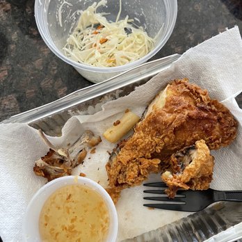 No.1 Plus Chicken - Fried Chicken Platter with my favorite garlic sauce on the side- TO GO order - Korean Near Me - Dallas, Texas No.1 Plus Chicken - Fried Chicken Platter with my favorite garlic sauce on the side- TO GO order - Korean Near Me - Dallas, Texas