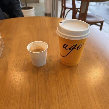 Ugo - Latte with Nutella and Macchiato shot - Cafes Near Me - Redondo Beach, California