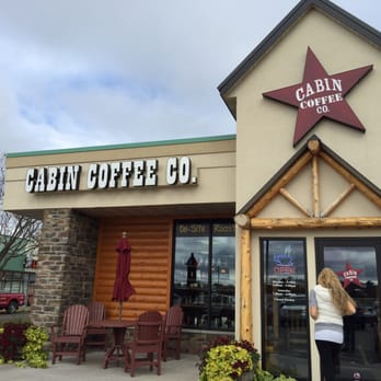 Cabin Coffee - Front of Cabin Coffee. Love the design. - Coffee & Tea Near Me - Rice Lake, Wisconsin